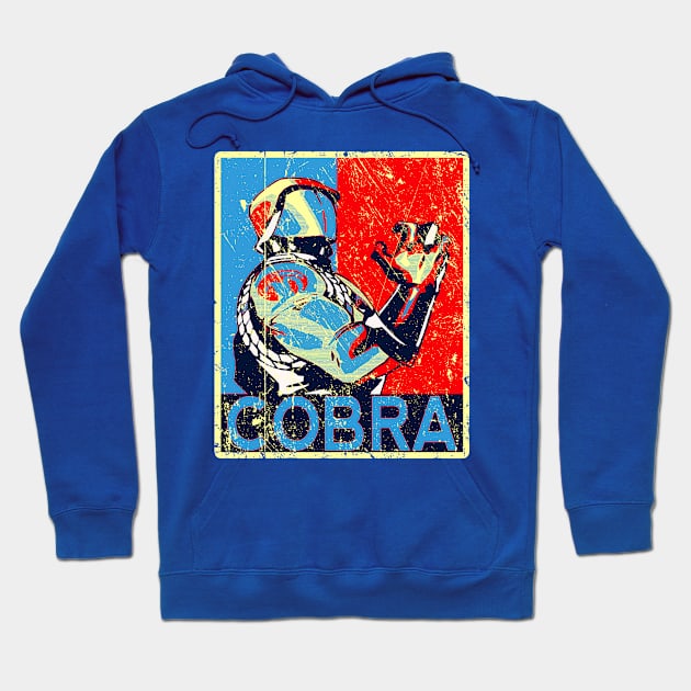 Cobra Commander // 80s Cartoons Hoodie by Kiranamaraya